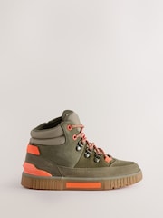 Clarks Green Older Boys Khaki Oslo Trail Boots - Image 7 of 7