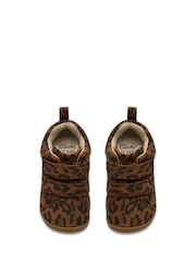 Clarks Animal Wide Fit (G) Leather First Walker Craft Toddler Shoes - Image 4 of 6