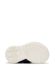 Clarks Blue Clarks Newborn Navy Feather Ath Trainers - Image 7 of 7
