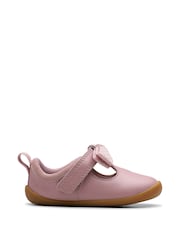 Clarks Pink Standard Fit (F) Toddler Roamer Trim Shoes - Image 1 of 6