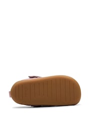 Clarks Pink Standard Fit (F) Toddler Roamer Trim Shoes - Image 6 of 6