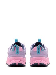 Clarks Purple Standard Fit (F) Older Girls Combi Selva Hero Shoes - Image 5 of 6