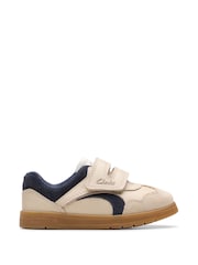 Clarks Natural Newborn Disco Vibe Shoes - Image 1 of 6