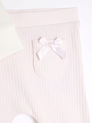 Crema - River Island Baby Girls Peplum Sweater Set - Imagen 4 de 4