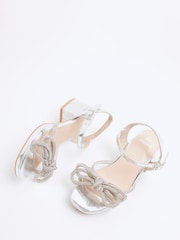 River Island Girls Embelished Heeled Sandals - صورة 4 من 5
