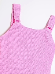 River Island Yellow Girls Swimsuits 2 Pack - Image 3 of 4