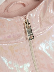 River Island Pink Girls Tulle Trench Coat - Image 3 of 4