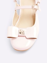 River Island Pink Girls Bow Slingback Shoes - Image 5 of 5