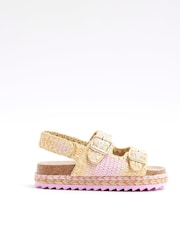 River Island дівчата омбре Raffia сандалі - Image 1 of 5