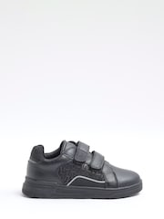 River Island Black Touch Fastening Boys Trainers - Image 1 of 3