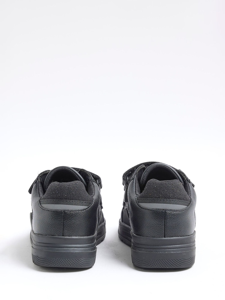 River Island Black Touch Fastening Boys Trainers - Image 3 of 3