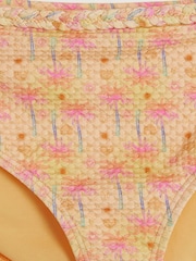 Naranja - River Island Girls Asymmetric Lemon Bikini - Imagen 3 de 4