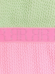 River Island Green Girls Colournblock Swimsuit - Image 4 of 4