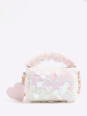 River Island Pink Girls Sequin Grab Bag - Image 2 of 4