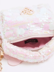 River Island Pink Girls Sequin Grab Bag - Image 4 of 4