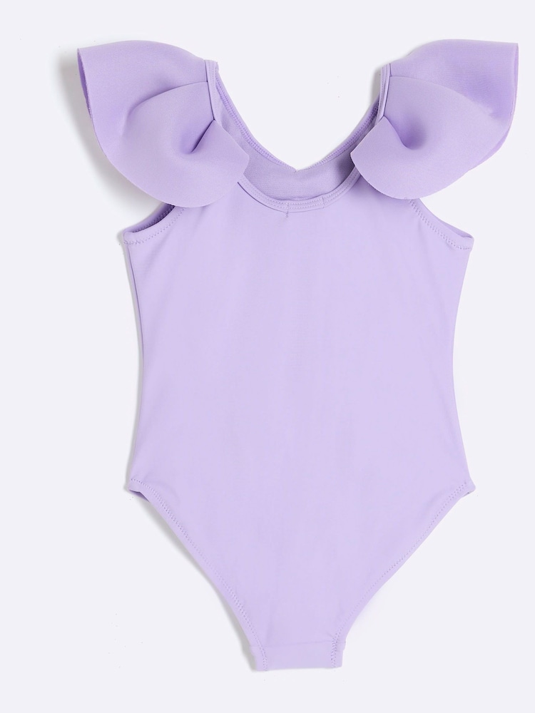 River Island – Mädchen-Badeanzug mit Muschel-Anhänger - Bild 2 von 4