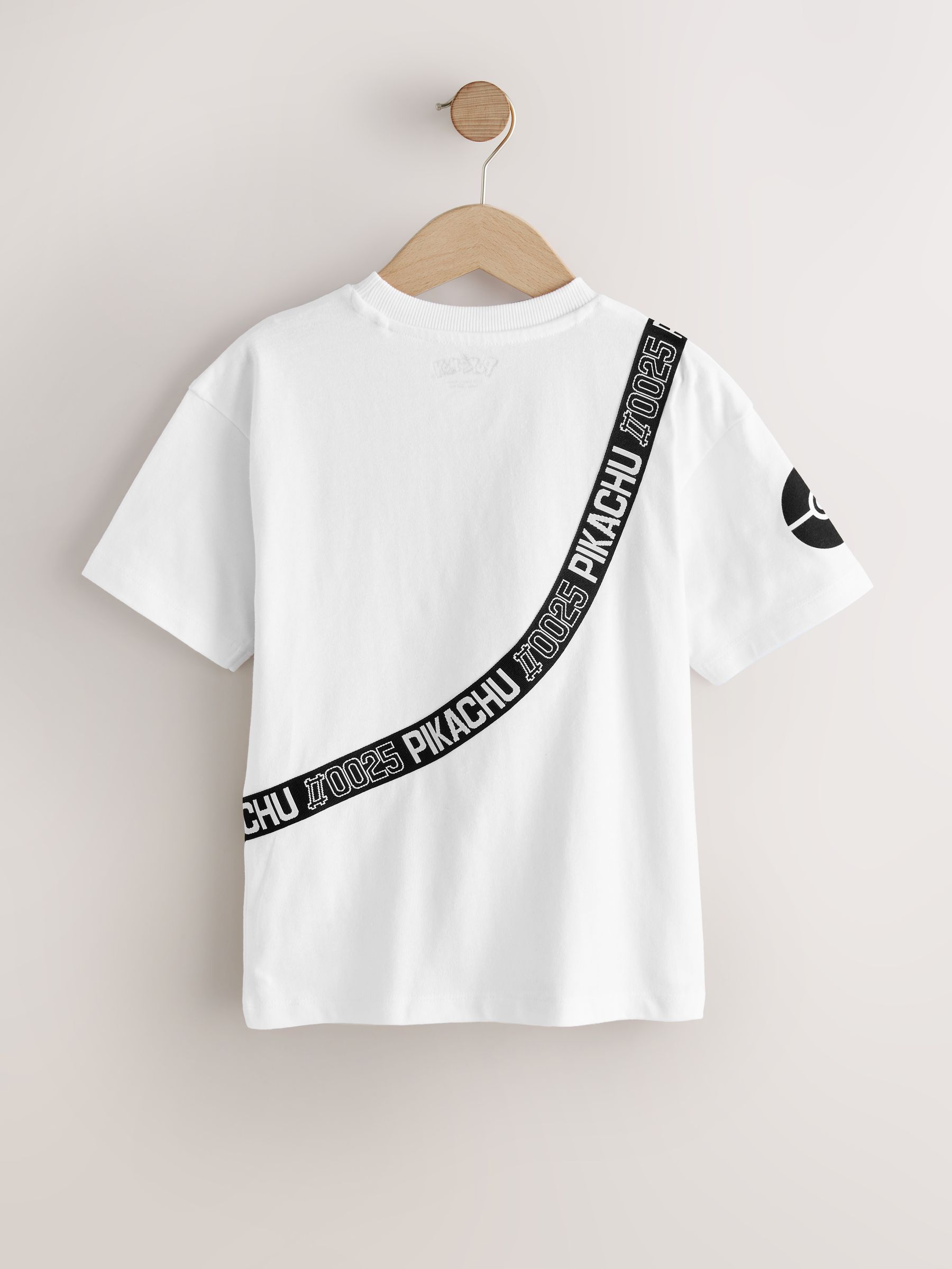 Buy White Pokémon Short Sleeve T-Shirt (3-16yrs) from Next USA