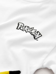 White Pokemon Short Sleeve Bag T-Shirt (4-14yrs) - Image 4 of 4