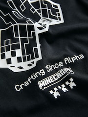 Black Creeper Minecraft Long Sleeve T-Shirt (3-16yrs) - Image 3 of 4