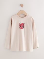 Stone Long Sleeve Transformers T-Shirt (3-16yrs) - Image 1 of 4