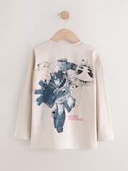Stone Long Sleeve Transformers T-Shirt (3-16yrs) - Image 2 of 4