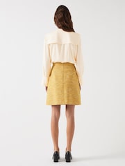 LK Bennett Cream Birch Viscose Sailor Collar Blouse - Image 2 of 5