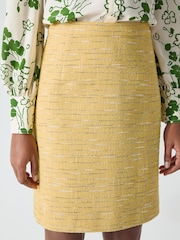 LK Bennett Varley Cotton Blend Tweed Mini Skirt - Image 3 of 4