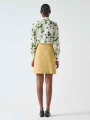 LK Bennett Varley Cotton Blend Tweed Mini Skirt - Image 4 of 4