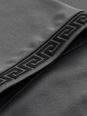 Grey Short Sleeve Smart Collar Polo Shirt - Image 8 of 8