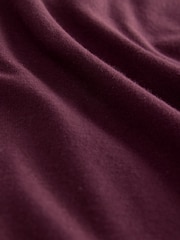 Burgundy Red/Charcoal Grey/Ecru Cream Regular Fit Short Sleeve Jersey Polo Shirts 3 Pack - Image 9 of 9