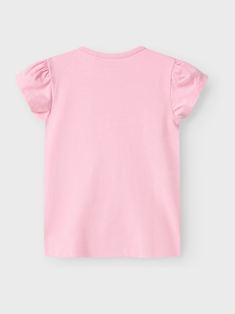 Name It Pink Lilo & Stitch Short Sleeve T-shirt - Image 3 of 3