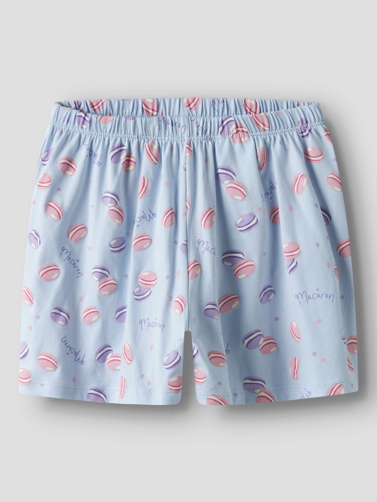 Name It Blue Macaron Print Pyjama Set - Image 3 of 4