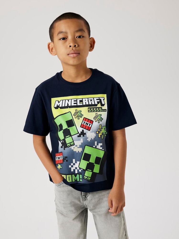 Name It Minecraft kurzärmliges T-Shirt - Bild 1 von 4 Name It Minecraft kurzärmliges T-Shirt - Bild 1 von 4