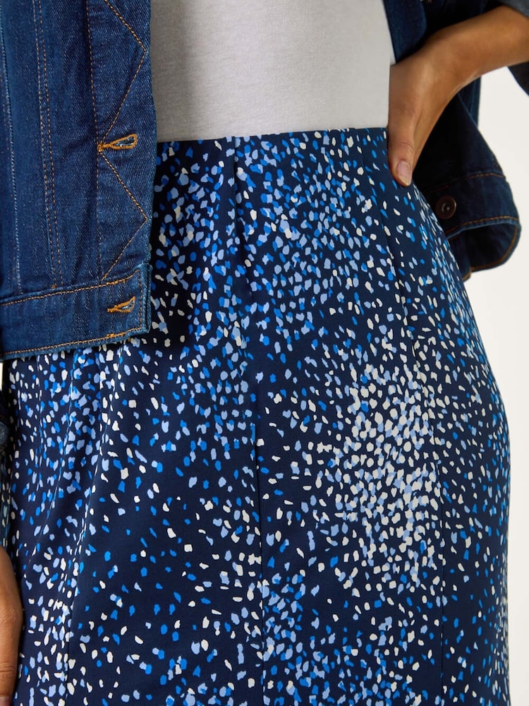 Roman Abstract Print Panel Skirt - Imagen 5 de 5 Roman Abstract Print Panel Skirt - Imagen 5 de 5
