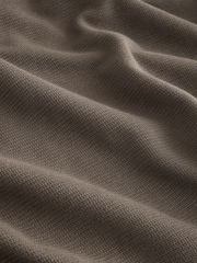 Stone Neutral Textured Smart Polo Shirt - Image 2 of 3