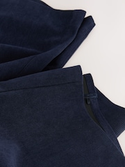 Azul marino - Smoothing Cord Wide Leg Trousers - Imagen 3 de 3
