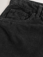Black Cord Barrel Trousers - Image 8 of 8