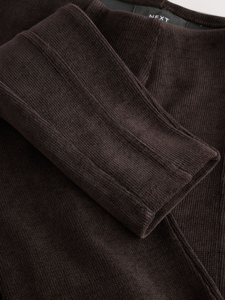 Brown Cord Leggings - Image 9 of 9 Brown Cord Leggings - Image 9 of 9
