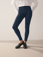 Navy Cord Leggings - Image 3 of 7