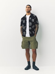 Black Licence Keith Haring Polo Shirt - Image 3 of 7