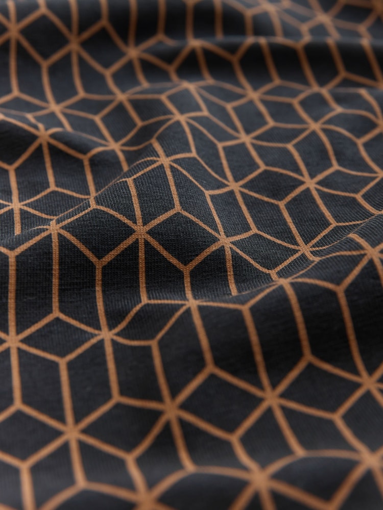 Black/Gold/White - Ajuste regular - Pacote 3 de camisas polo de manga curta - Imagem 12 de 12