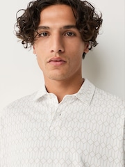 Black/Gold/White - Ajuste regular - Pacote 3 de camisas polo de manga curta - Imagem 7 de 12