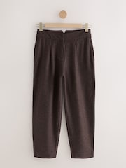 Morado ciruela - N. Premium Barrel Leg Trousers With Wool - Imagen 1 de 3