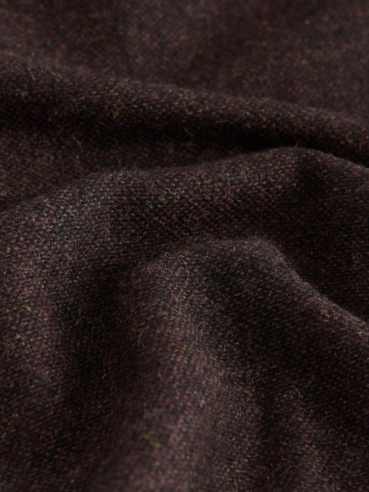 Morado ciruela - N. Premium Barrel Leg Trousers With Wool - Imagen 2 de 3