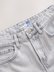 Grey Wide Leg Jeans - Image 10 of 10