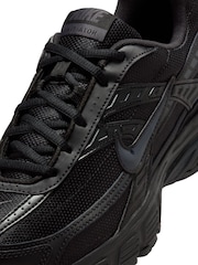 Nike Black Black Initiator Retro Runner Trainers - Image 10 of 11