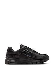 Nike Black Black Initiator Retro Runner Trainers - Image 3 of 11