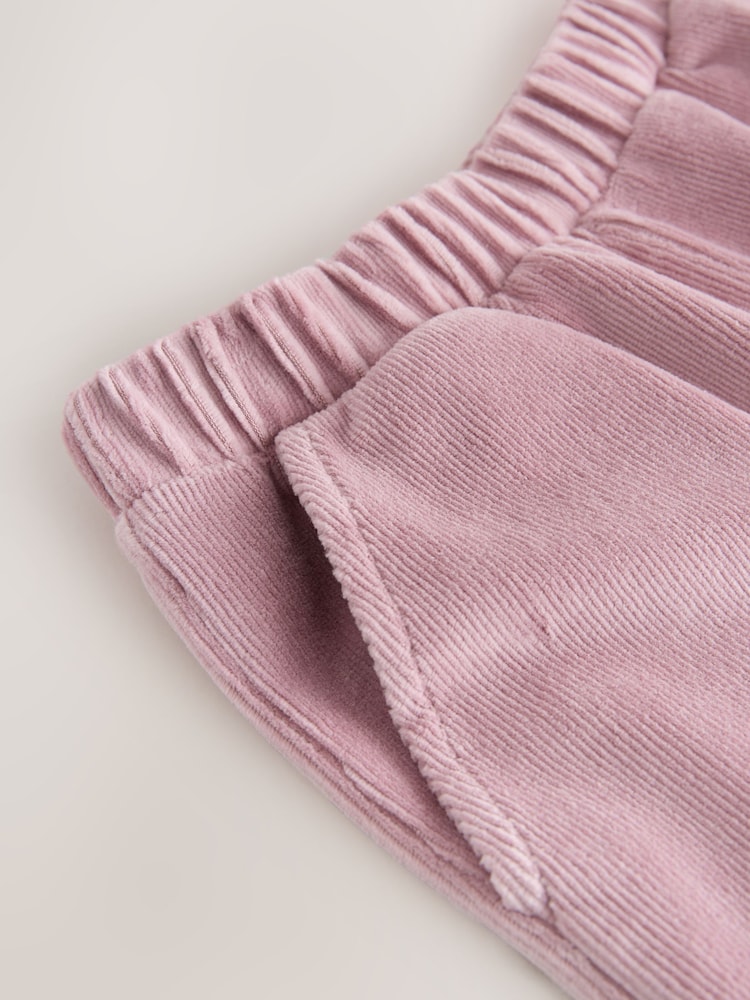 Pink Cord Wide Leg Trousers (3-16yrs) - Image 8 of 8