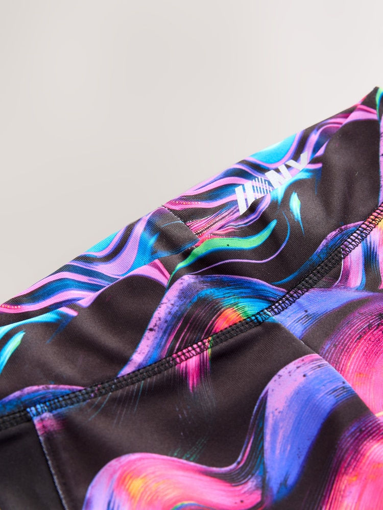 Black Multi Wave Sports Leggings (3-16yrs) - Image 8 of 8 Black Multi Wave Sports Leggings (3-16yrs) - Image 8 of 8