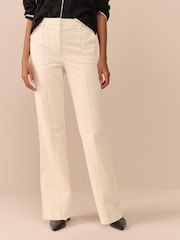 Ecru N. Premium Cord Bootcut Trousers - Image 2 of 8